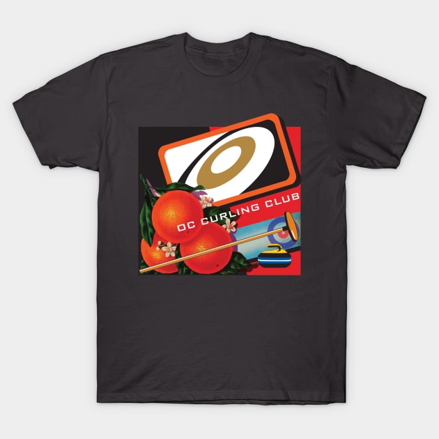 OC Curling Oranges T-Shirt by occurlingclub